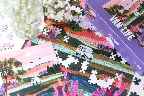 Puzzle de 500 piezas - "Van Life" - Piecely puzzles
