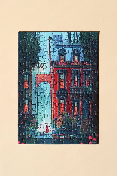Mini-puzzle de 99 piezas - Promenade de minuit - Piecely Puzzles