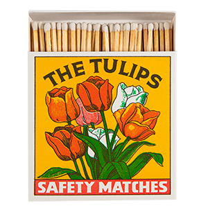 Cerillas de diseño "Tulips" - Archivist