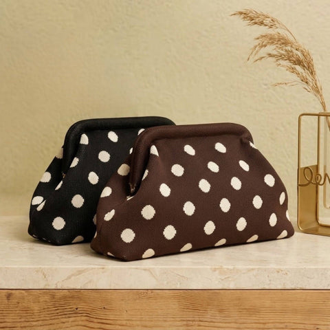 Pochette à pois Simon