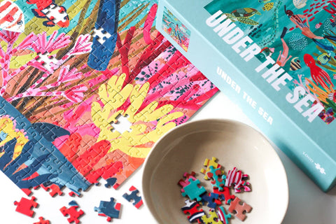 Puzzle de 1000 piezas - "Under the Sea" - Piecely puzzles