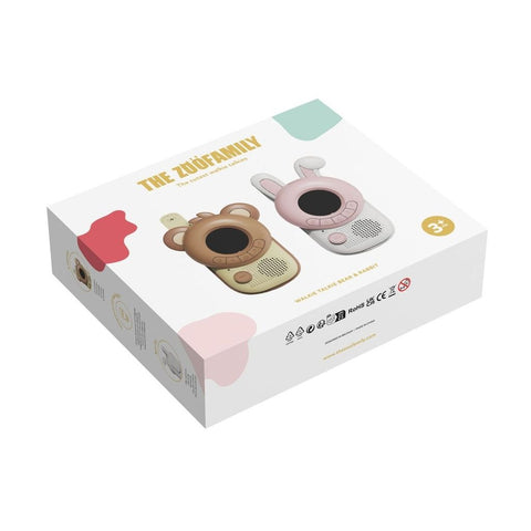 Walkie Talkies Rabbit Bear - The ZooFamily
