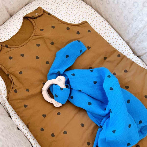 Pañuelo Bianca – Corazón Azul - Rose In April