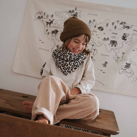 Pañuelo Bianca – Graou Natural- Rose In April