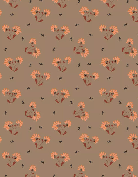 Vestido Daisy en crepe Eloïse para muñecas 32 cm Amigas - Minikane