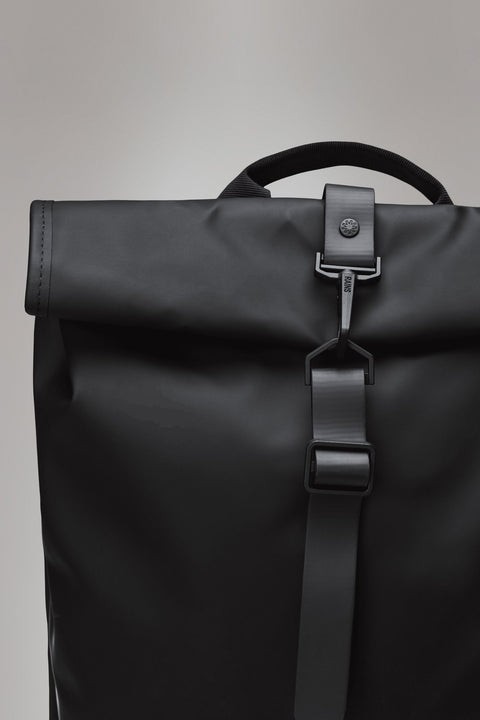 Rolltop Rucksack W3 Black - Rains