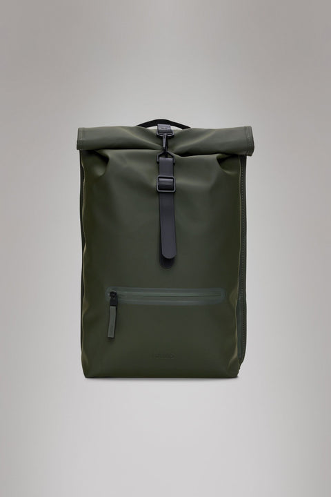Rolltop Rucksack W3 Green - Rains
