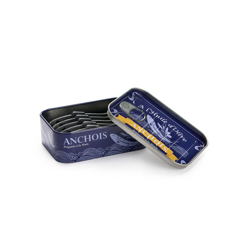 Set de 6 Tenedores de aperitivo Anchoas  en lata metálica – set original | Balvi