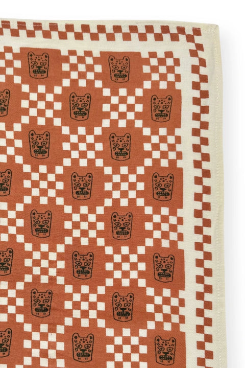 Bufanda Grande Latika Tigro - Tigro Rust